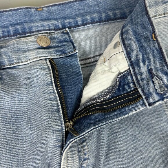 Gap Vintage Slim High Rise Two Tone Jeans Light Wash - Picture 8 of 11